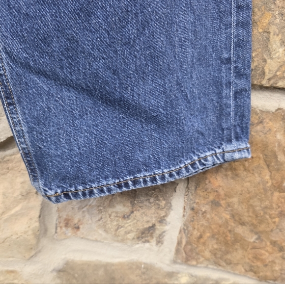 Agolde Ren In Control High Rise Wide Leg Denim Jeans A9191-1604 - Picture 4 of 15